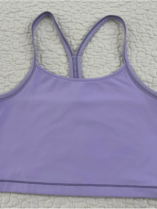 Nike Tops - Nike Dri-Fit Racerback Crop Tank - Light Purple Size M